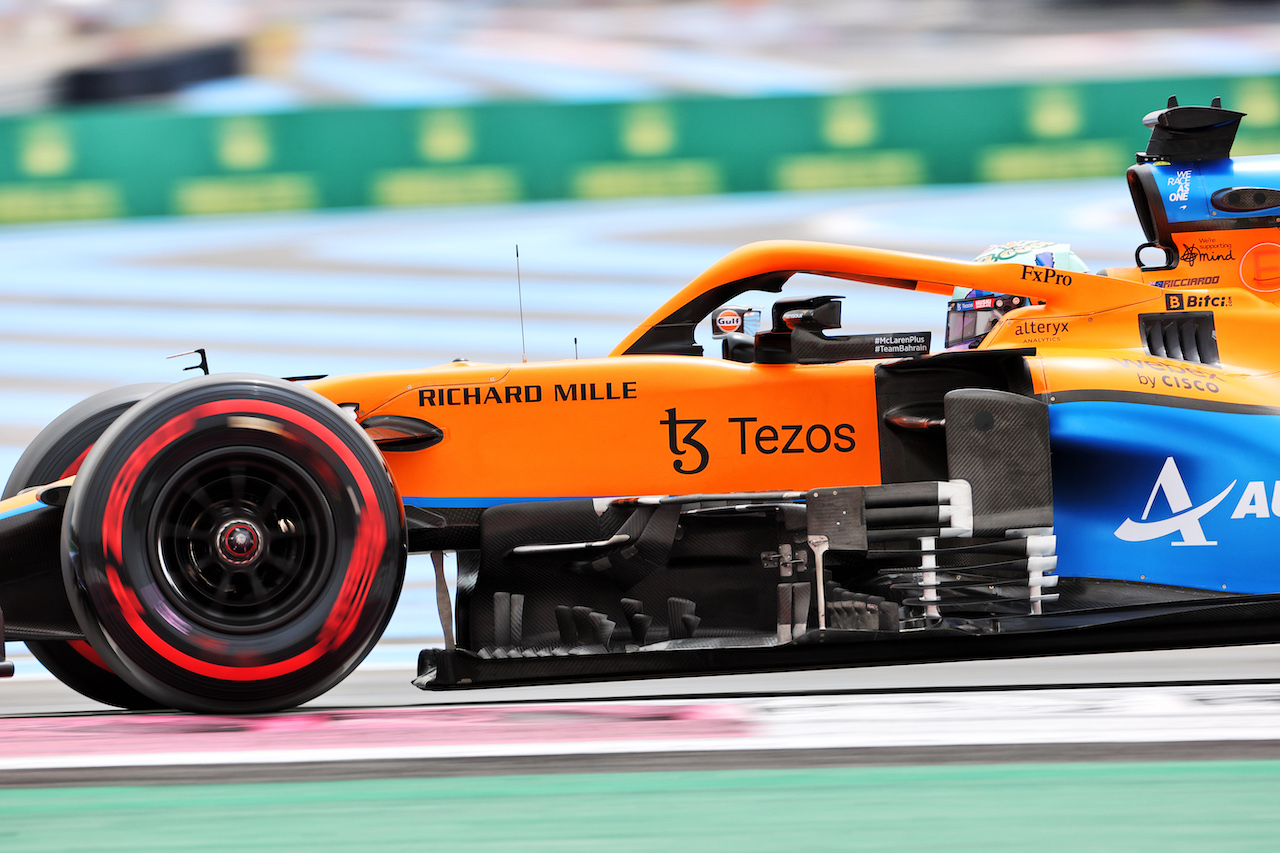 GP FRANCIA, Daniel Ricciardo (AUS) McLaren MCL35M.
19.06.2021. Formula 1 World Championship, Rd 7, French Grand Prix, Paul Ricard, France, Qualifiche Day.
- www.xpbimages.com, EMail: requests@xpbimages.com © Copyright: Charniaux / XPB Images