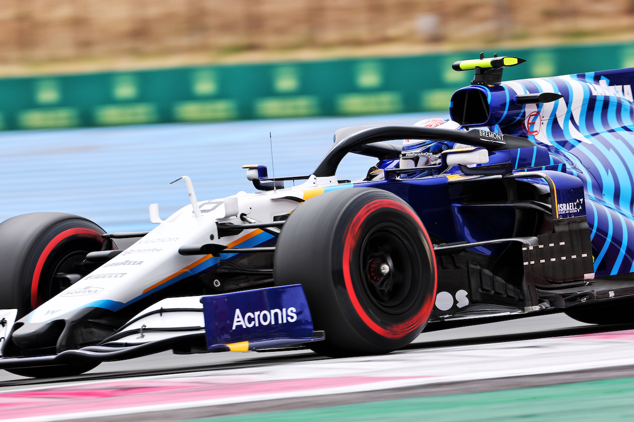 GP FRANCIA, Nicholas Latifi (CDN) Williams Racing FW43B.
19.06.2021. Formula 1 World Championship, Rd 7, French Grand Prix, Paul Ricard, France, Qualifiche Day.
- www.xpbimages.com, EMail: requests@xpbimages.com © Copyright: Charniaux / XPB Images