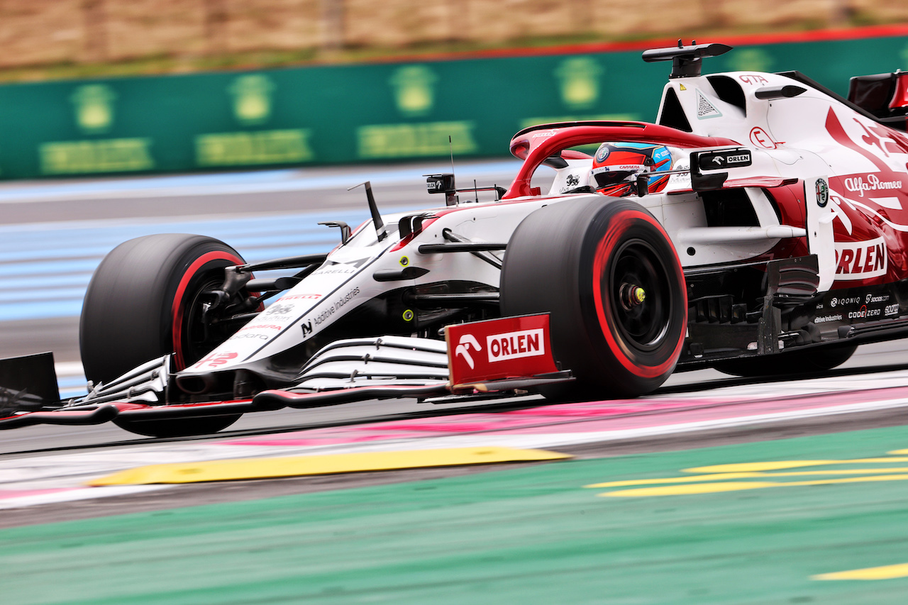 GP FRANCIA, Kimi Raikkonen (FIN) Alfa Romeo Racing C41.
19.06.2021. Formula 1 World Championship, Rd 7, French Grand Prix, Paul Ricard, France, Qualifiche Day.
- www.xpbimages.com, EMail: requests@xpbimages.com © Copyright: Charniaux / XPB Images
