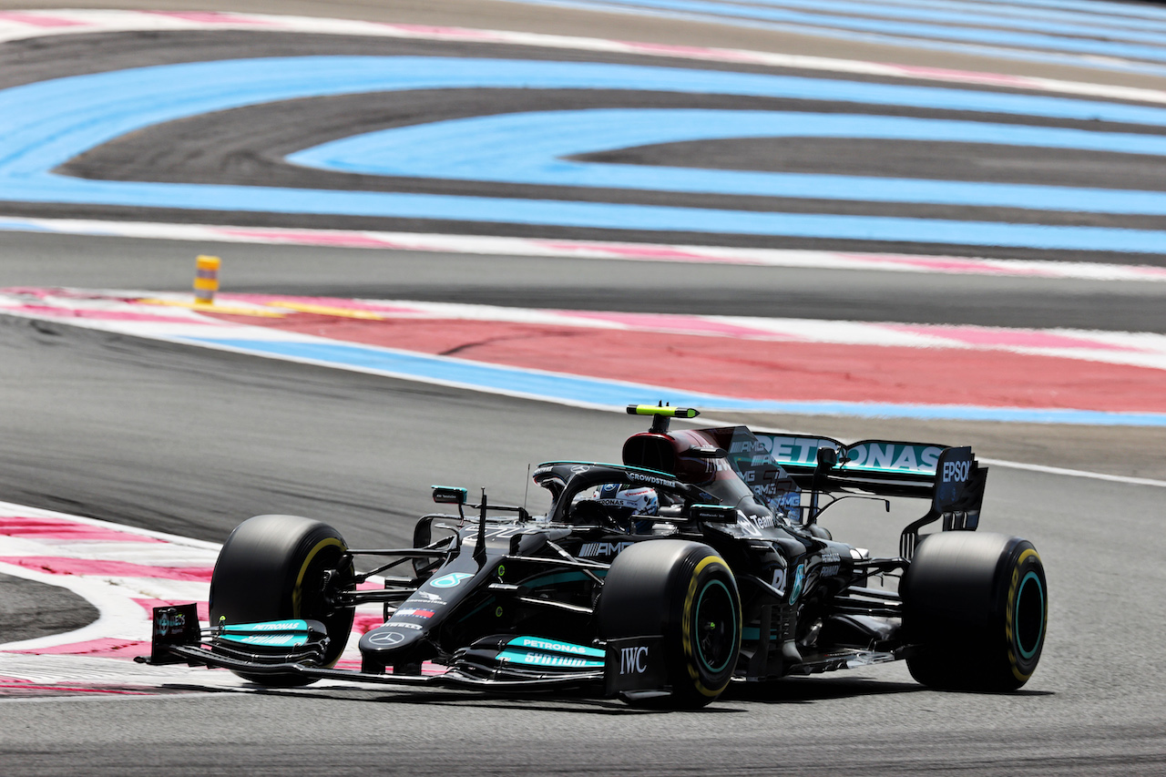 GP FRANCIA, Valtteri Bottas (FIN) Mercedes AMG F1 W12.
18.06.2021. Formula 1 World Championship, Rd 7, French Grand Prix, Paul Ricard, France, Practice Day.
- www.xpbimages.com, EMail: requests@xpbimages.com © Copyright: Batchelor / XPB Images