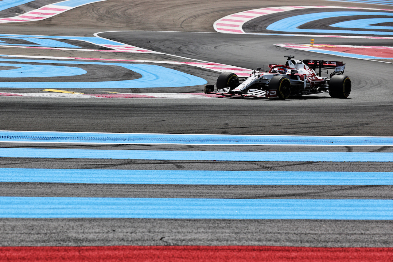 GP FRANCIA, Kimi Raikkonen (FIN) Alfa Romeo Racing C41.
18.06.2021. Formula 1 World Championship, Rd 7, French Grand Prix, Paul Ricard, France, Practice Day.
- www.xpbimages.com, EMail: requests@xpbimages.com © Copyright: Batchelor / XPB Images