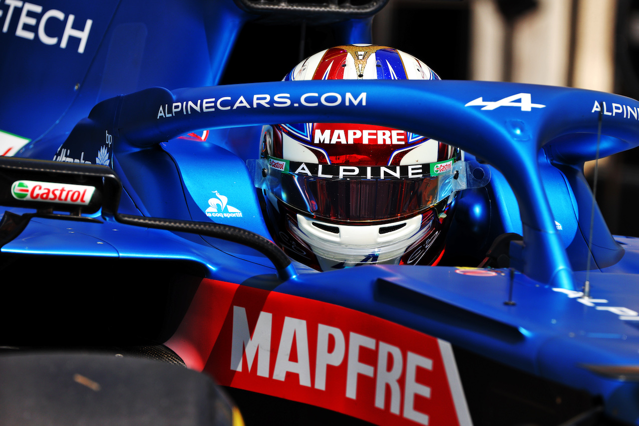 GP FRANCIA, Esteban Ocon (FRA) Alpine F1 Team A521.
18.06.2021. Formula 1 World Championship, Rd 7, French Grand Prix, Paul Ricard, France, Practice Day.
- www.xpbimages.com, EMail: requests@xpbimages.com © Copyright: Moy / XPB Images