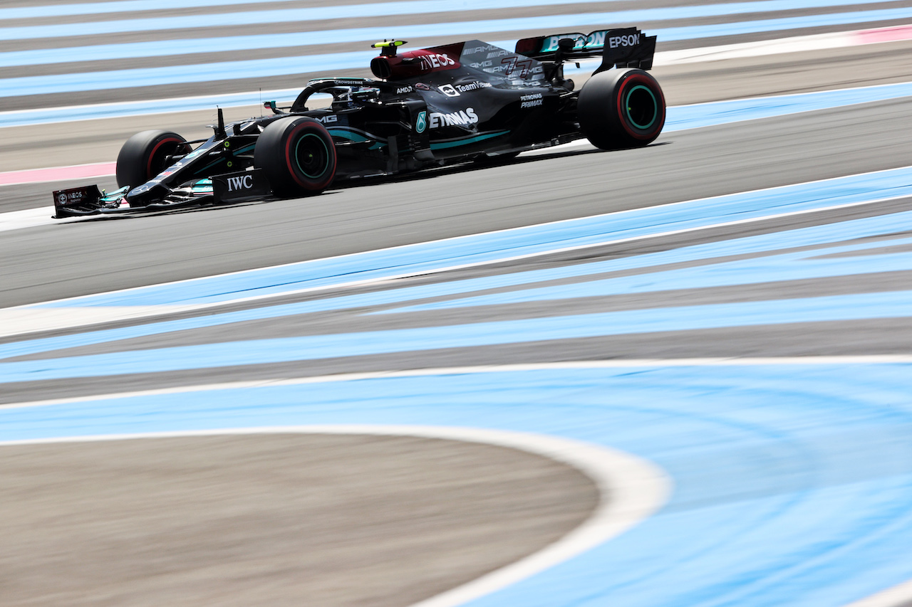 GP FRANCIA, Valtteri Bottas (FIN) Mercedes AMG F1 W12.
18.06.2021. Formula 1 World Championship, Rd 7, French Grand Prix, Paul Ricard, France, Practice Day.
- www.xpbimages.com, EMail: requests@xpbimages.com © Copyright: Batchelor / XPB Images