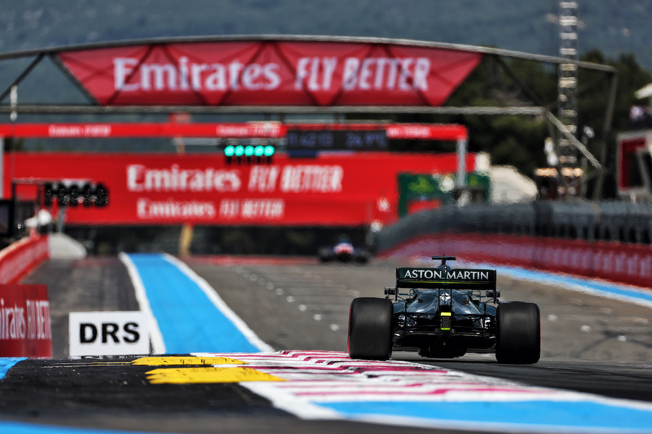 GP FRANCIA, Lance Stroll (CDN) Aston Martin F1 Team AMR21.
18.06.2021. Formula 1 World Championship, Rd 7, French Grand Prix, Paul Ricard, France, Practice Day.
- www.xpbimages.com, EMail: requests@xpbimages.com © Copyright: Charniaux / XPB Images