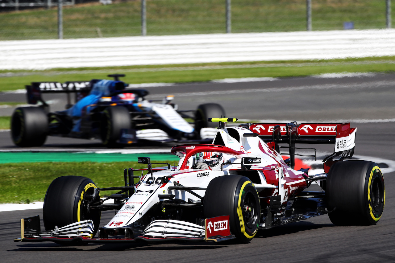 GP GRAN BRETAGNA, Antonio Giovinazzi (ITA) Alfa Romeo Racing C41.
18.07.2021. Formula 1 World Championship, Rd 10, British Grand Prix, Silverstone, England, Gara Day.
 - www.xpbimages.com, EMail: requests@xpbimages.com © Copyright: Davenport / XPB Images