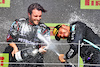 GP GRAN BRETAGNA, Gara winner Lewis Hamilton (GBR) Mercedes AMG F1 celebrates on the podium.
18.07.2021. Formula 1 World Championship, Rd 10, British Grand Prix, Silverstone, England, Gara Day.
 - www.xpbimages.com, EMail: requests@xpbimages.com © Copyright: Davenport / XPB Images