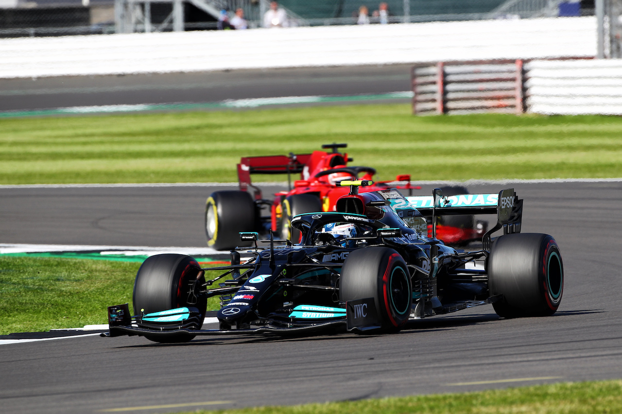 GP GRAN BRETAGNA, Valtteri Bottas (FIN) Mercedes AMG F1 W12.
17.07.2021. Formula 1 World Championship, Rd 10, British Grand Prix, Silverstone, England, Qualifiche Day.
 - www.xpbimages.com, EMail: requests@xpbimages.com © Copyright: Davenport / XPB Images