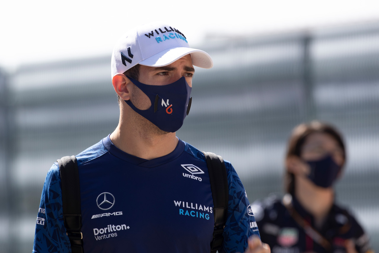 GP GRAN BRETAGNA, Nicholas Latifi (CDN) Williams Racing.
17.07.2021. Formula 1 World Championship, Rd 10, British Grand Prix, Silverstone, England, Qualifiche Day.
- www.xpbimages.com, EMail: requests@xpbimages.com © Copyright: Staley / XPB Images