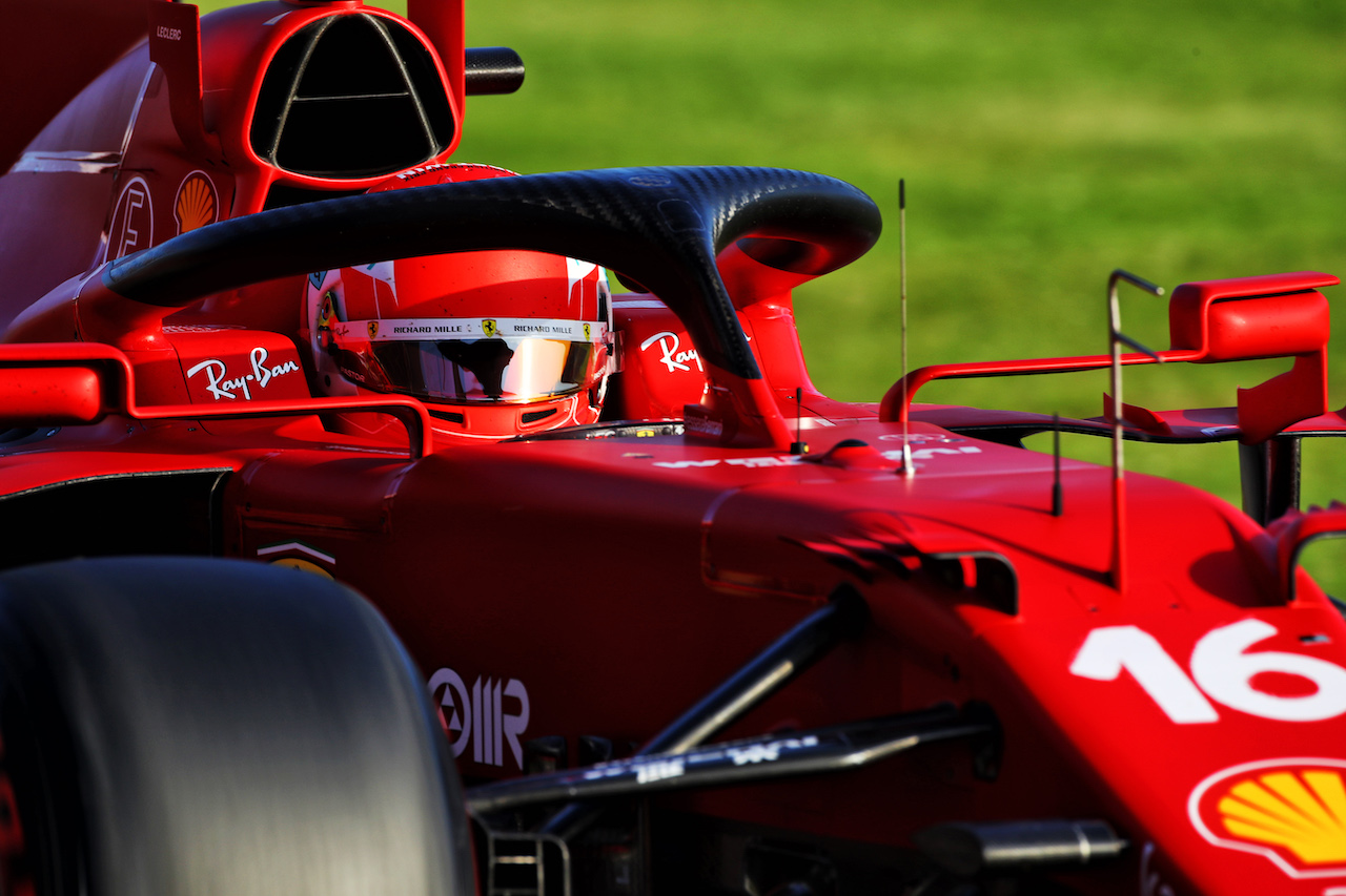 GP GRAN BRETAGNA, Charles Leclerc (MON) Ferrari SF-21.
16.07.2021. Formula 1 World Championship, Rd 10, British Grand Prix, Silverstone, England, Practice Day.
 - www.xpbimages.com, EMail: requests@xpbimages.com © Copyright: Davenport / XPB Images