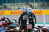 GP GRAN BRETAGNA, Lewis Hamilton (GBR) Mercedes AMG F1 celebrates being fastest in qualifying parc ferme with team mate Valtteri Bottas (FIN) Mercedes AMG F1.
16.07.2021. Formula 1 World Championship, Rd 10, British Grand Prix, Silverstone, England, Practice Day.
- www.xpbimages.com, EMail: requests@xpbimages.com © Copyright: Staley / XPB Images
