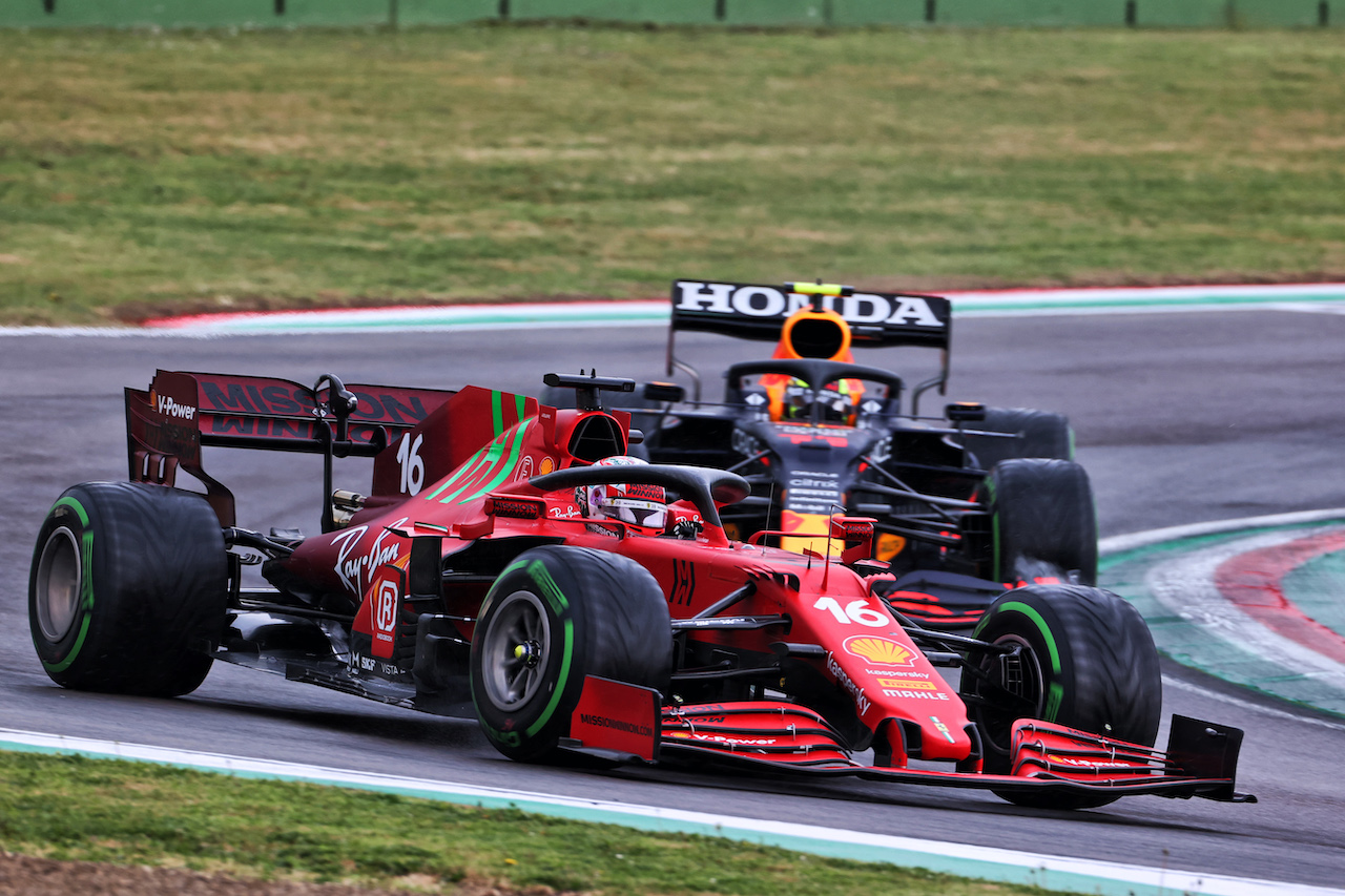 GP IMOLA, Charles Leclerc (MON) Ferrari SF-21.
18.04.2021. Formula 1 World Championship, Rd 2, Emilia Romagna Grand Prix, Imola, Italy, Gara Day.
- www.xpbimages.com, EMail: requests@xpbimages.com © Copyright: Charniaux / XPB Images