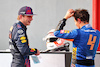 GP IMOLA, (L to R): Gara winner Max Verstappen (NLD) Red Bull Racing e third placed Lando Norris (GBR) McLaren in parc ferme.
18.04.2021. Formula 1 World Championship, Rd 2, Emilia Romagna Grand Prix, Imola, Italy, Gara Day.
- www.xpbimages.com, EMail: requests@xpbimages.com © Copyright: Batchelor / XPB Images