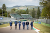 GP IMOLA, Nicholas Latifi (CDN) Williams Racing walks the circuit with the team.
15.04.2021. Formula 1 World Championship, Rd 2, Emilia Romagna Grand Prix, Imola, Italy, Preparation Day.
- www.xpbimages.com, EMail: requests@xpbimages.com © Copyright: Bearne / XPB Images