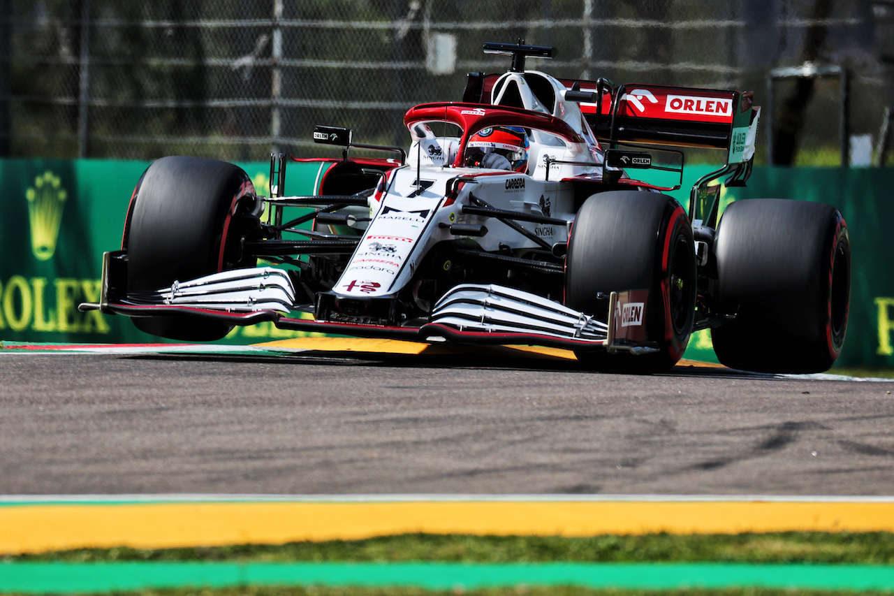 GP IMOLA, Kimi Raikkonen (FIN) Alfa Romeo Racing C41.
17.04.2021. Formula 1 World Championship, Rd 2, Emilia Romagna Grand Prix, Imola, Italy, Qualifiche Day.
- www.xpbimages.com, EMail: requests@xpbimages.com © Copyright: Batchelor / XPB Images