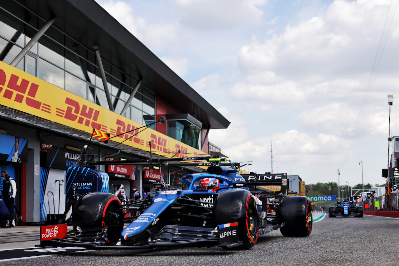 GP IMOLA, Esteban Ocon (FRA) Alpine F1 Team A521.
17.04.2021. Formula 1 World Championship, Rd 2, Emilia Romagna Grand Prix, Imola, Italy, Qualifiche Day.
- www.xpbimages.com, EMail: requests@xpbimages.com © Copyright: Bearne / XPB Images