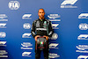 GP IMOLA, Lewis Hamilton (GBR) Mercedes AMG F1 celebrates with the Pirelli Pole Position Award in qualifying parc ferme.
17.04.2021. Formula 1 World Championship, Rd 2, Emilia Romagna Grand Prix, Imola, Italy, Qualifiche Day.
- www.xpbimages.com, EMail: requests@xpbimages.com © Copyright: FIA Pool Image for Editorial Use Only