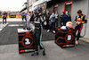 GP IMOLA, Pole sitter Lewis Hamilton (GBR) Mercedes AMG F1 e third placed Max Verstappen (NLD) Red Bull Racing in qualifying parc ferme.
17.04.2021. Formula 1 World Championship, Rd 2, Emilia Romagna Grand Prix, Imola, Italy, Qualifiche Day.
- www.xpbimages.com, EMail: requests@xpbimages.com © Copyright: FIA Pool Image for Editorial Use Only