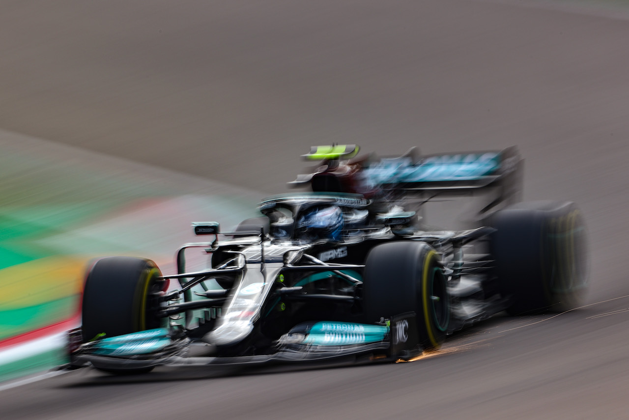 GP IMOLA, Valtteri Bottas (FIN), Mercedes AMG F1 
16.04.2021. Formula 1 World Championship, Rd 2, Emilia Romagna Grand Prix, Imola, Italy, Practice Day.
- www.xpbimages.com, EMail: requests@xpbimages.com ¬© Copyright: Charniaux / XPB Images