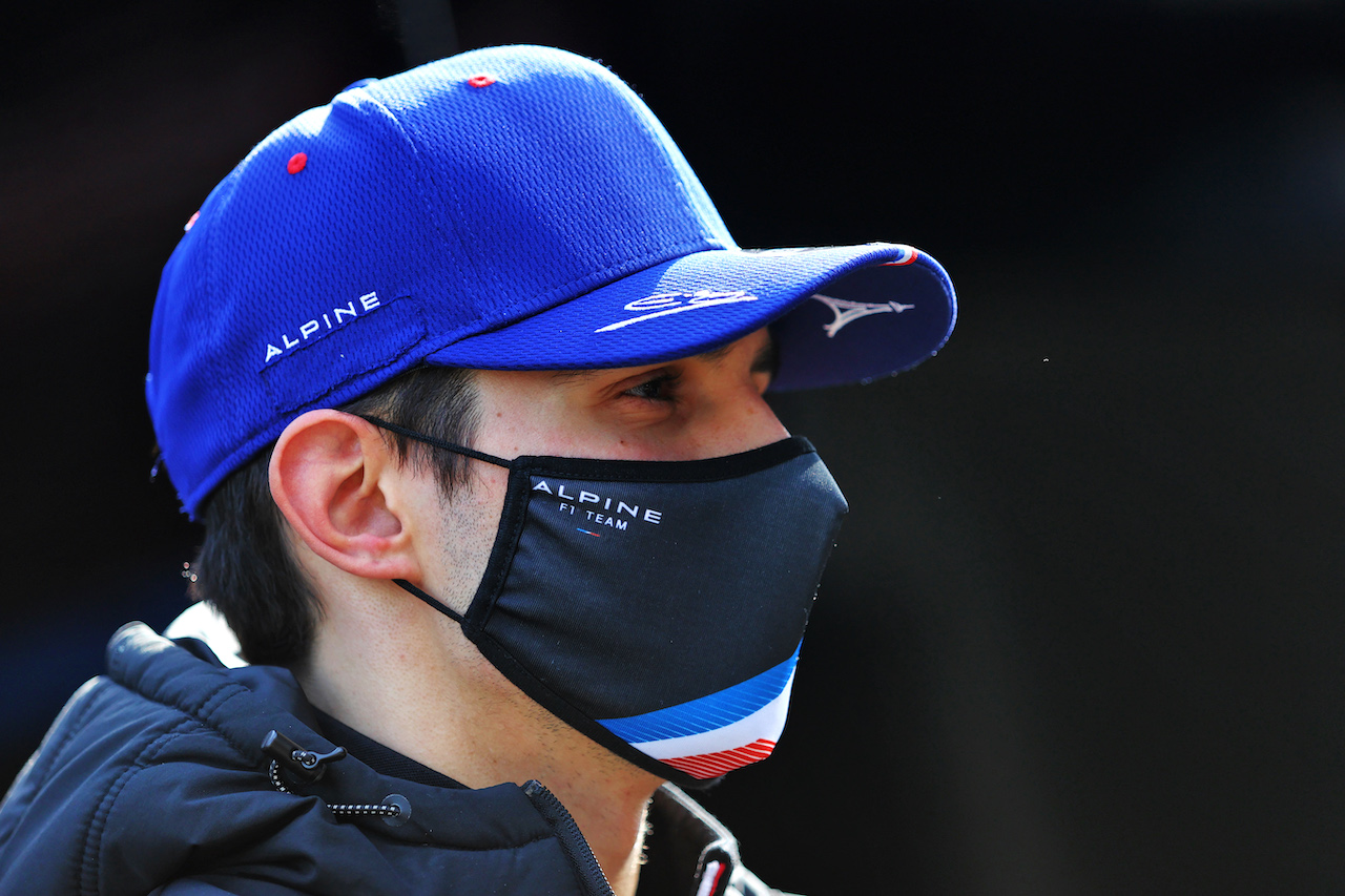 GP IMOLA, Esteban Ocon (FRA) Alpine F1 Team.
16.04.2021. Formula 1 World Championship, Rd 2, Emilia Romagna Grand Prix, Imola, Italy, Practice Day.
- www.xpbimages.com, EMail: requests@xpbimages.com © Copyright: Moy / XPB Images