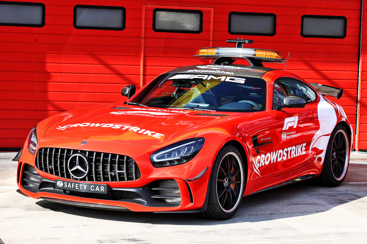 GP IMOLA, Mercedes FIA Safety Car.
16.04.2021. Formula 1 World Championship, Rd 2, Emilia Romagna Grand Prix, Imola, Italy, Practice Day.
- www.xpbimages.com, EMail: requests@xpbimages.com © Copyright: Moy / XPB Images