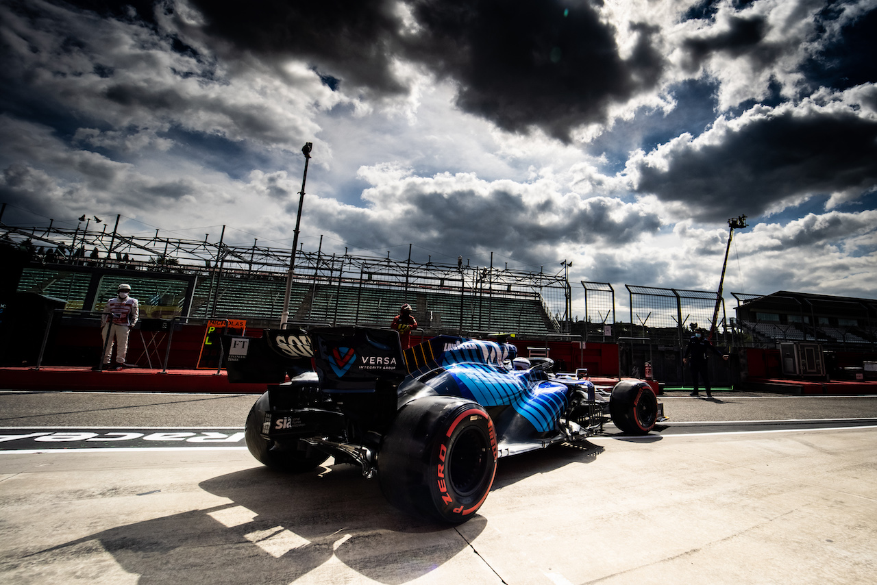 GP IMOLA, Nicholas Latifi (CDN) Williams Racing FW43B.
16.04.2021. Formula 1 World Championship, Rd 2, Emilia Romagna Grand Prix, Imola, Italy, Practice Day.
- www.xpbimages.com, EMail: requests@xpbimages.com © Copyright: Bearne / XPB Images