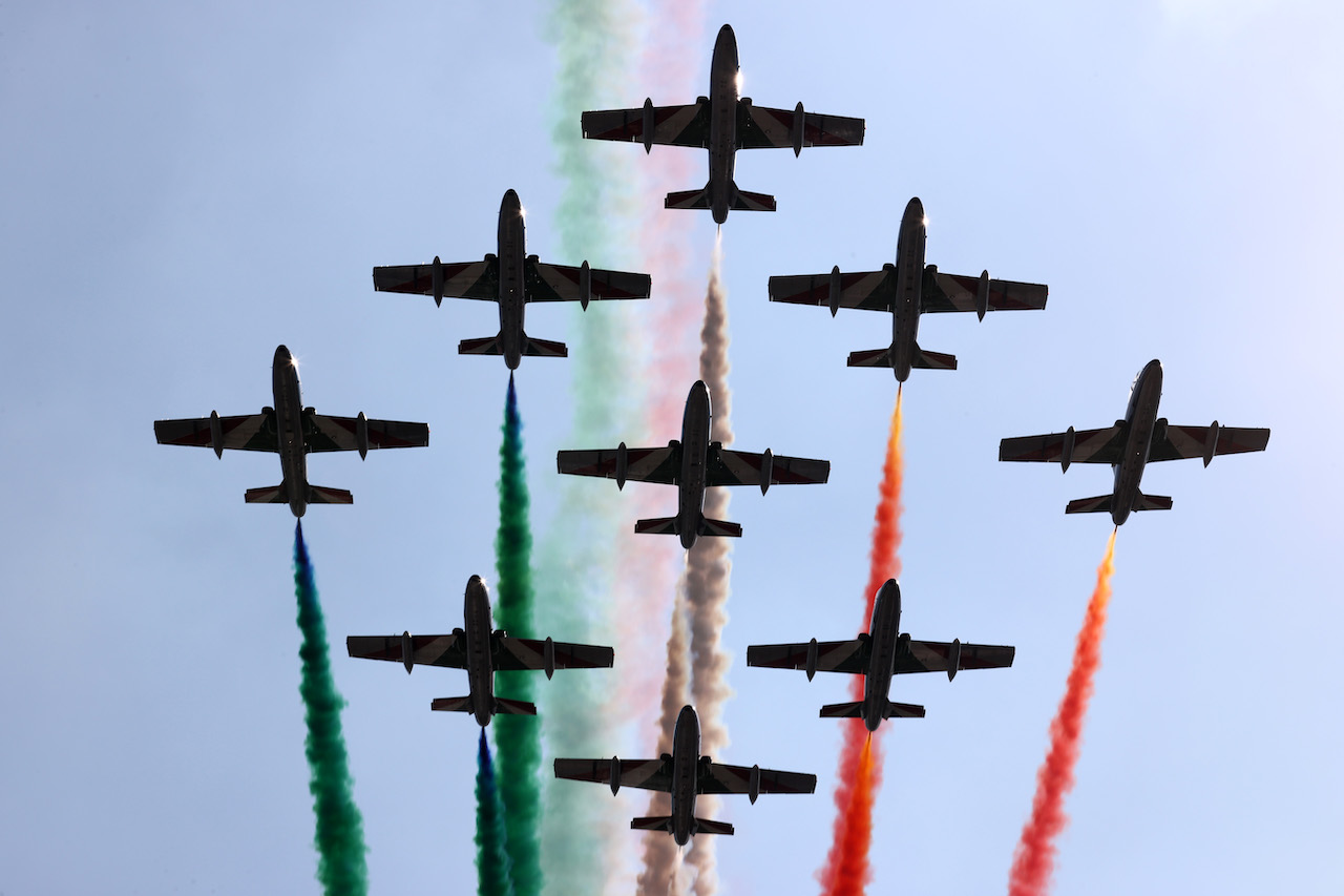 GP ITALIA, Air Display.
12.09.2021. Formula 1 World Championship, Rd 14, Italian Grand Prix, Monza, Italy, Gara Day.
- www.xpbimages.com, EMail: requests@xpbimages.com ¬© Copyright: Batchelor / XPB Images