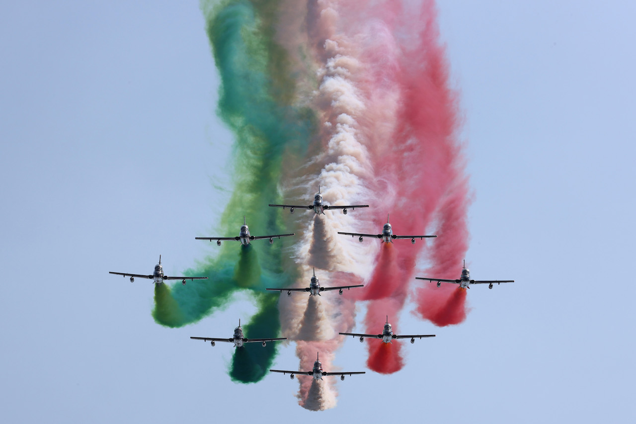 GP ITALIA, Air Display.
12.09.2021. Formula 1 World Championship, Rd 14, Italian Grand Prix, Monza, Italy, Gara Day.
- www.xpbimages.com, EMail: requests@xpbimages.com ¬© Copyright: Batchelor / XPB Images