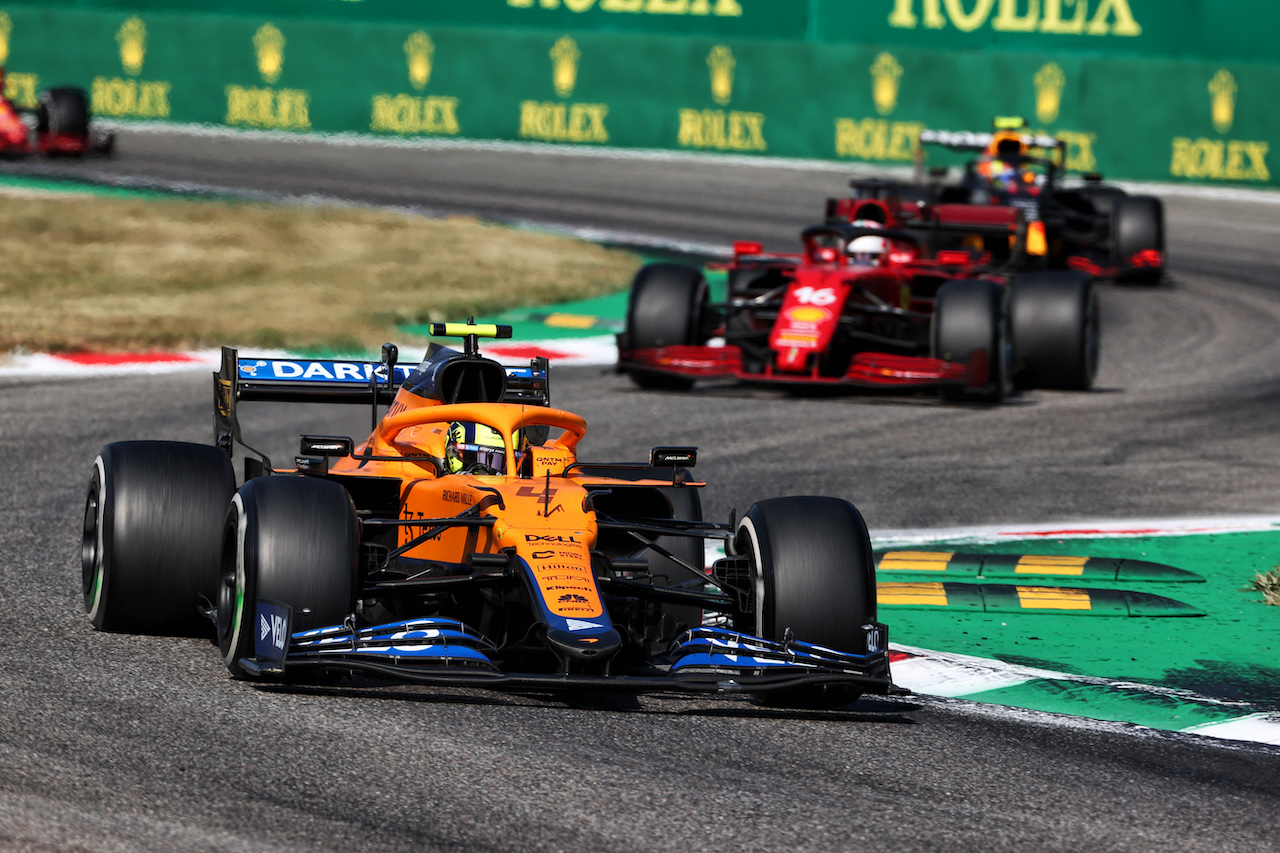 GP ITALIA, Lando Norris (GBR) McLaren MCL35M.
12.09.2021. Formula 1 World Championship, Rd 14, Italian Grand Prix, Monza, Italy, Gara Day.
- www.xpbimages.com, EMail: requests@xpbimages.com © Copyright: Charniaux / XPB Images