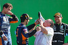 GP ITALIA, Zak Brown (USA), McLaren F1 Team Executive Director, Daniel Ricciardo (AUS), McLaren F1 Team, Lando Norris (GBR), McLaren F1 Team e Valtteri Bottas (FIN), Mercedes AMG F1 
12.09.2021. Formula 1 World Championship, Rd 14, Italian Grand Prix, Monza, Italy, Gara Day.
- www.xpbimages.com, EMail: requests@xpbimages.com ¬© Copyright: Charniaux / XPB Images