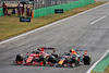 GP ITALIA, (L to R): Carlos Sainz Jr (ESP) Ferrari SF-21 e Sergio Perez (MEX) Red Bull Racing RB16B battle for position.
12.09.2021. Formula 1 World Championship, Rd 14, Italian Grand Prix, Monza, Italy, Gara Day.
- www.xpbimages.com, EMail: requests@xpbimages.com © Copyright:  XPB Images