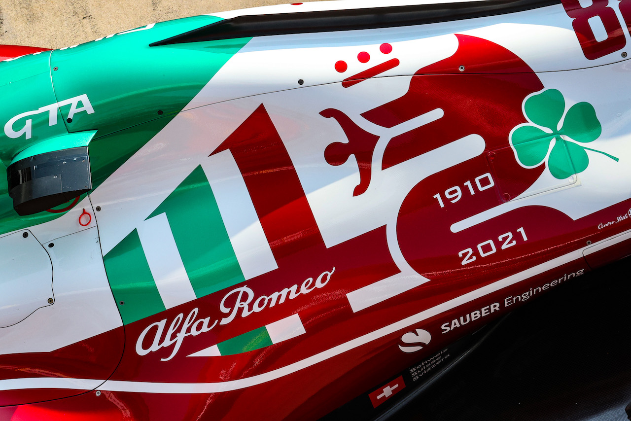 GP ITALIA, Alfa Romeo Racing 
09.09.2021. Formula 1 World Championship, Rd 14, Italian Grand Prix, Monza, Italy, Preparation Day.
- www.xpbimages.com, EMail: requests@xpbimages.com ¬© Copyright: Charniaux / XPB Images