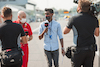 GP ITALIA, Lawrence Barretto (GBR) Formula 1 Senior Writer Editor walks the circuit with Jock Clear (GBR) Ferrari Engineering Director.
09.09.2021. Formula 1 World Championship, Rd 14, Italian Grand Prix, Monza, Italy, Preparation Day.
- www.xpbimages.com, EMail: requests@xpbimages.com © Copyright: Bearne / XPB Images
