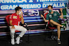 GP ITALIA, (L to R): Charles Leclerc (MON) Ferrari e Sebastian Vettel (GER) Aston Martin F1 Team in the FIA Press Conference.
09.09.2021. Formula 1 World Championship, Rd 14, Italian Grand Prix, Monza, Italy, Preparation Day.
- www.xpbimages.com, EMail: requests@xpbimages.com © Copyright: FIA Pool Image for Editorial Use Only
