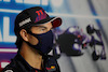 GP ITALIA, Sergio Perez (MEX) Red Bull Racing in the FIA Press Conference.
09.09.2021. Formula 1 World Championship, Rd 14, Italian Grand Prix, Monza, Italy, Preparation Day.
- www.xpbimages.com, EMail: requests@xpbimages.com © Copyright: FIA Pool Image for Editorial Use Only