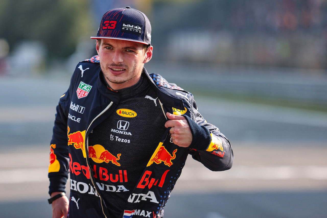 GP ITALIA, Max Verstappen (NLD), Red Bull Racing 
11.09.2021. Formula 1 World Championship, Rd 14, Italian Grand Prix, Monza, Italy, Sprint Day.
- www.xpbimages.com, EMail: requests@xpbimages.com © Copyright: Charniaux / XPB Images