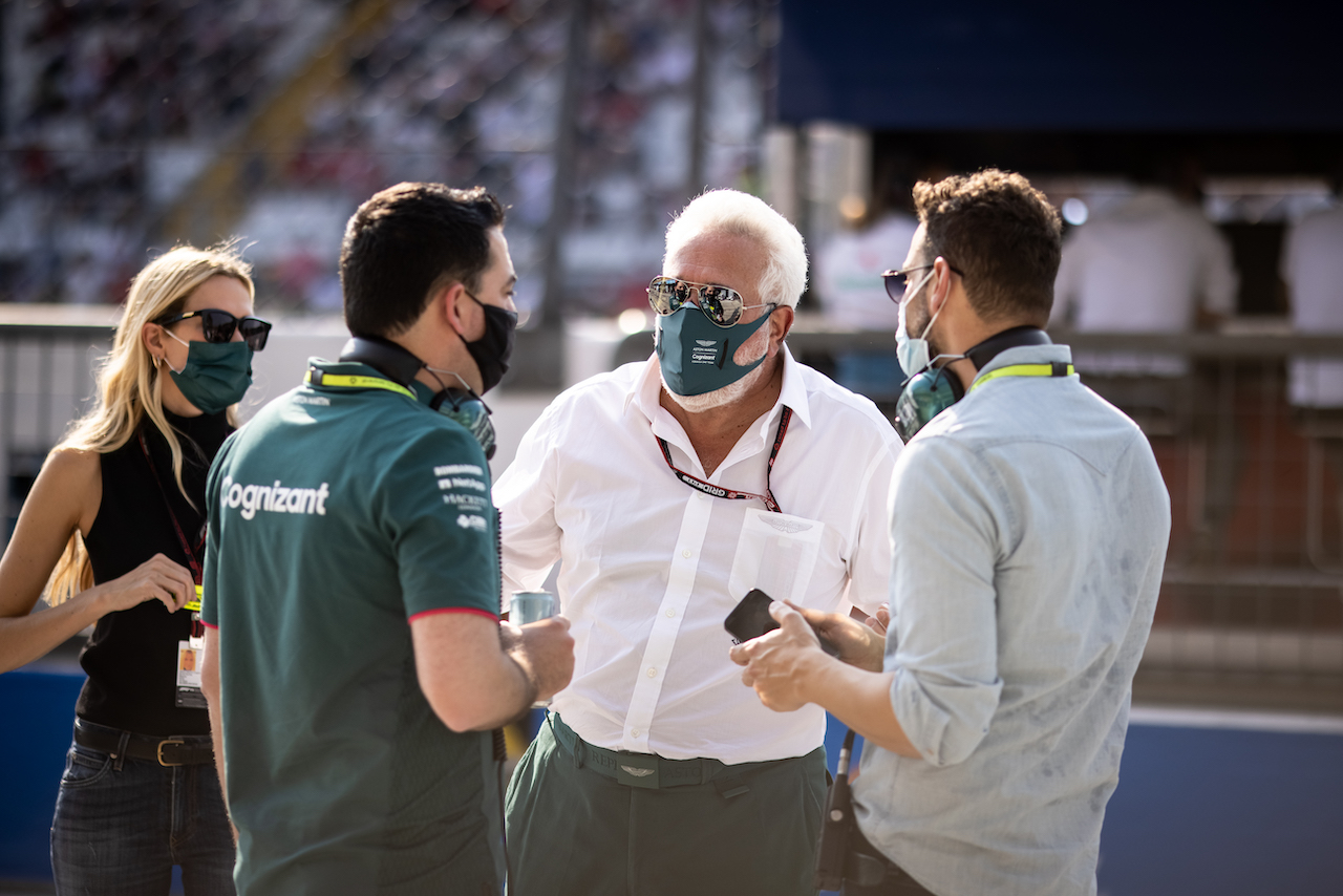 GP ITALIA, Lawrence Stroll (CDN) Aston Martin F1 Team Investor.
11.09.2021. Formula 1 World Championship, Rd 14, Italian Grand Prix, Monza, Italy, Sprint Day.
- www.xpbimages.com, EMail: requests@xpbimages.com © Copyright: Bearne / XPB Images