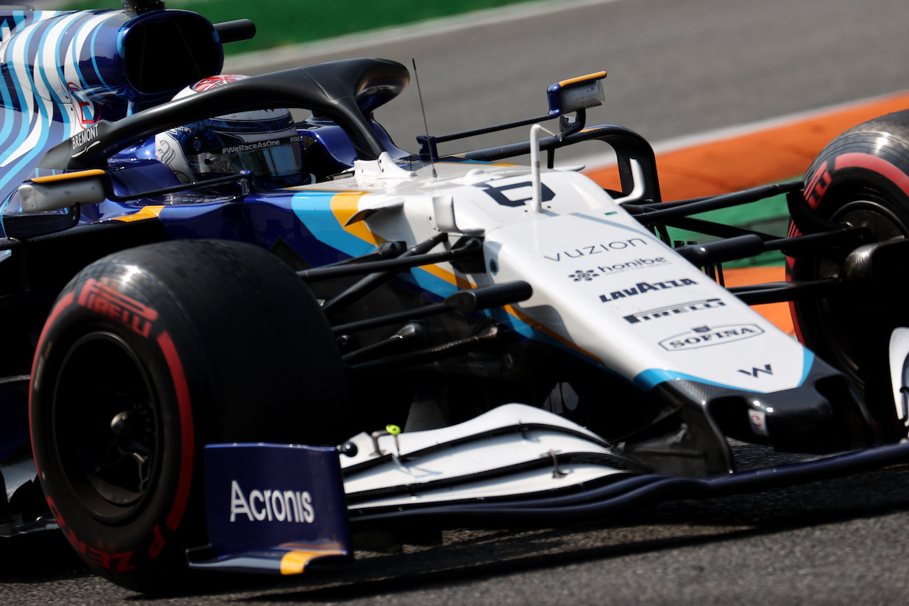 GP ITALIA, Nicholas Latifi (CDN) Williams Racing FW43B.
11.09.2021. Formula 1 World Championship, Rd 14, Italian Grand Prix, Monza, Italy, Sprint Day.
- www.xpbimages.com, EMail: requests@xpbimages.com © Copyright: Batchelor / XPB Images