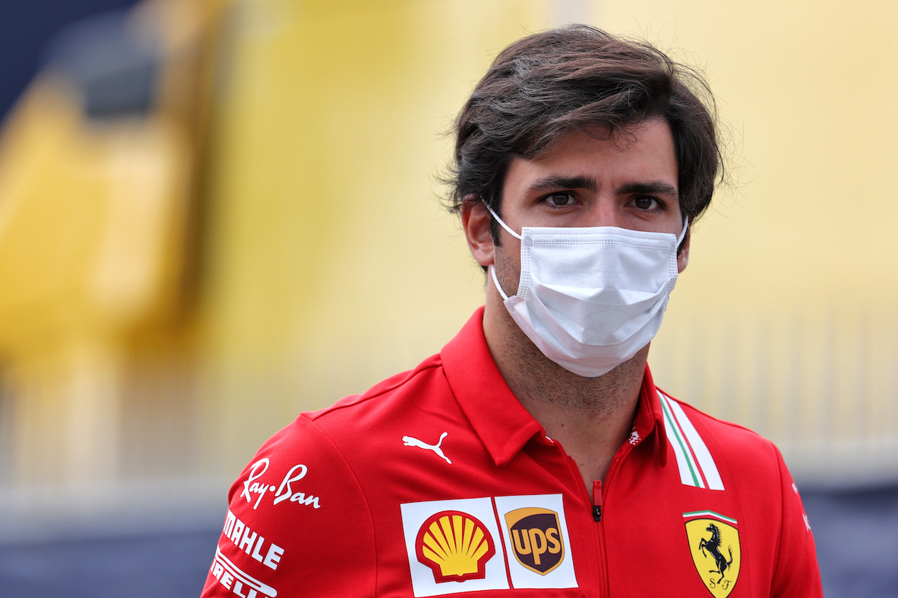 GP ITALIA, Carlos Sainz Jr (ESP) Ferrari.
10.09.2021. Formula 1 World Championship, Rd 14, Italian Grand Prix, Monza, Italy, Practice Day.
- www.xpbimages.com, EMail: requests@xpbimages.com © Copyright: Batchelor / XPB Images