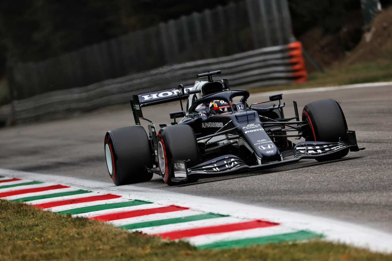 GP ITALIA, Yuki Tsunoda (JPN) AlphaTauri AT02.
10.09.2021. Formula 1 World Championship, Rd 14, Italian Grand Prix, Monza, Italy, Qualifiche Day.
- www.xpbimages.com, EMail: requests@xpbimages.com © Copyright: Batchelor / XPB Images