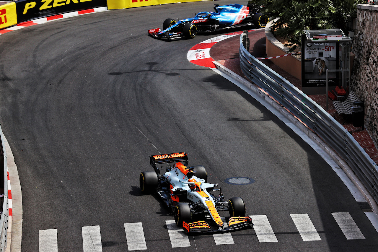 GP MONACO, Daniel Ricciardo (AUS) McLaren MCL35M.
23.05.2021. Formula 1 World Championship, Rd 5, Monaco Grand Prix, Monte Carlo, Monaco, Gara Day.
- www.xpbimages.com, EMail: requests@xpbimages.com © Copyright: Batchelor / XPB Images