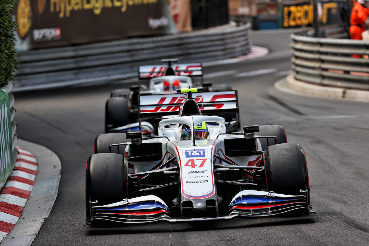 GP MONACO, Mick Schumacher (GER) Haas VF-21.
23.05.2021. Formula 1 World Championship, Rd 5, Monaco Grand Prix, Monte Carlo, Monaco, Gara Day.
- www.xpbimages.com, EMail: requests@xpbimages.com © Copyright: Batchelor / XPB Images