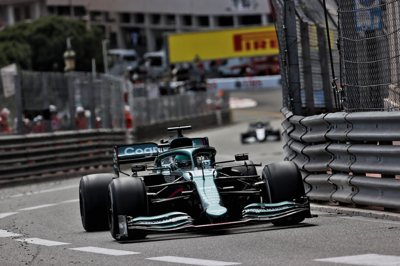 GP MONACO, Lance Stroll (CDN) Aston Martin F1 Team AMR21.
23.05.2021. Formula 1 World Championship, Rd 5, Monaco Grand Prix, Monte Carlo, Monaco, Gara Day.
- www.xpbimages.com, EMail: requests@xpbimages.com © Copyright: Batchelor / XPB Images