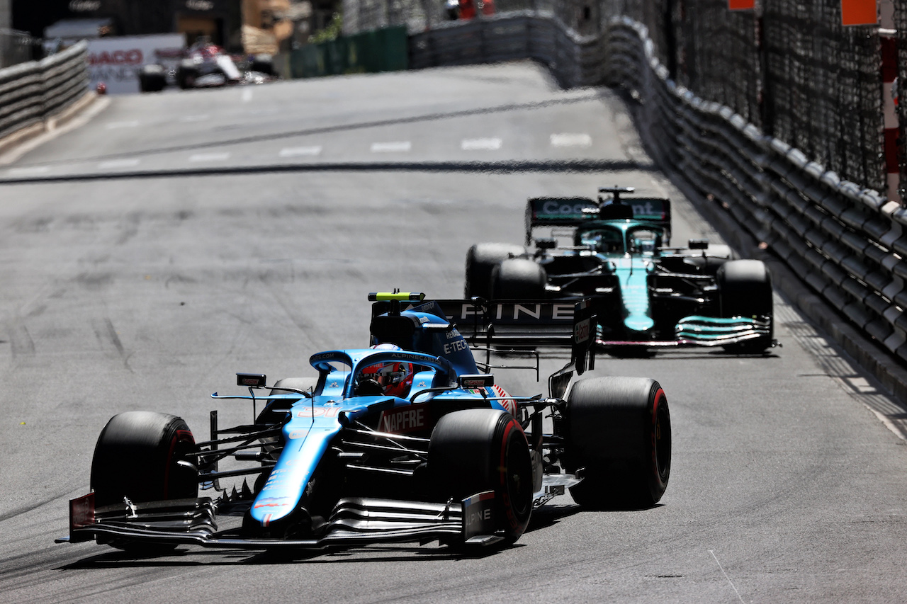 GP MONACO, Esteban Ocon (FRA) Alpine F1 Team A521.
23.05.2021. Formula 1 World Championship, Rd 5, Monaco Grand Prix, Monte Carlo, Monaco, Gara Day.
- www.xpbimages.com, EMail: requests@xpbimages.com © Copyright: Batchelor / XPB Images