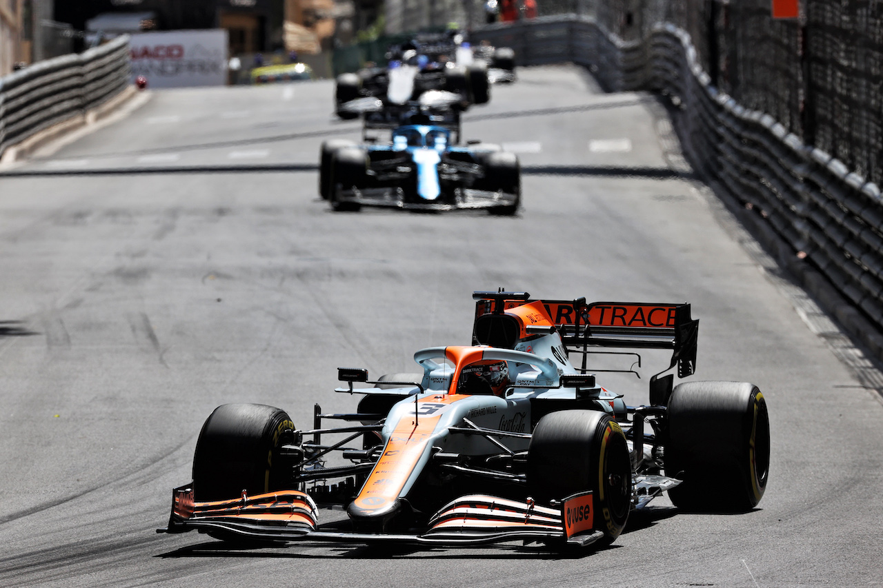 GP MONACO, Daniel Ricciardo (AUS) McLaren MCL35M.
23.05.2021. Formula 1 World Championship, Rd 5, Monaco Grand Prix, Monte Carlo, Monaco, Gara Day.
- www.xpbimages.com, EMail: requests@xpbimages.com © Copyright: Batchelor / XPB Images