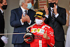 GP MONACO, Carlos Sainz Jr (ESP) Ferrari celebrates his second position on the podium.
23.05.2021. Formula 1 World Championship, Rd 5, Monaco Grand Prix, Monte Carlo, Monaco, Gara Day.
- www.xpbimages.com, EMail: requests@xpbimages.com © Copyright: Batchelor / XPB Images