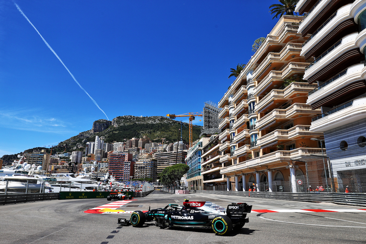 GP MONACO, Valtteri Bottas (FIN) Mercedes AMG F1 W12.
20.05.2021. Formula 1 World Championship, Rd 5, Monaco Grand Prix, Monte Carlo, Monaco, Practice Day.
- www.xpbimages.com, EMail: requests@xpbimages.com © Copyright: Moy / XPB Images