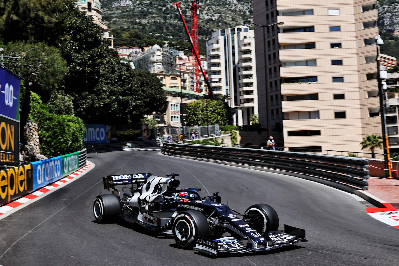 GP MONACO, Yuki Tsunoda (JPN) AlphaTauri AT02.
20.05.2021. Formula 1 World Championship, Rd 5, Monaco Grand Prix, Monte Carlo, Monaco, Practice Day.
- www.xpbimages.com, EMail: requests@xpbimages.com © Copyright: Batchelor / XPB Images