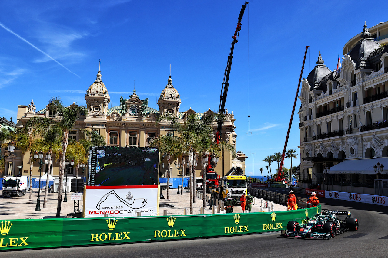 GP MONACO, Lance Stroll (CDN) Aston Martin F1 Team AMR21.
20.05.2021. Formula 1 World Championship, Rd 5, Monaco Grand Prix, Monte Carlo, Monaco, Practice Day.
- www.xpbimages.com, EMail: requests@xpbimages.com © Copyright: Moy / XPB Images