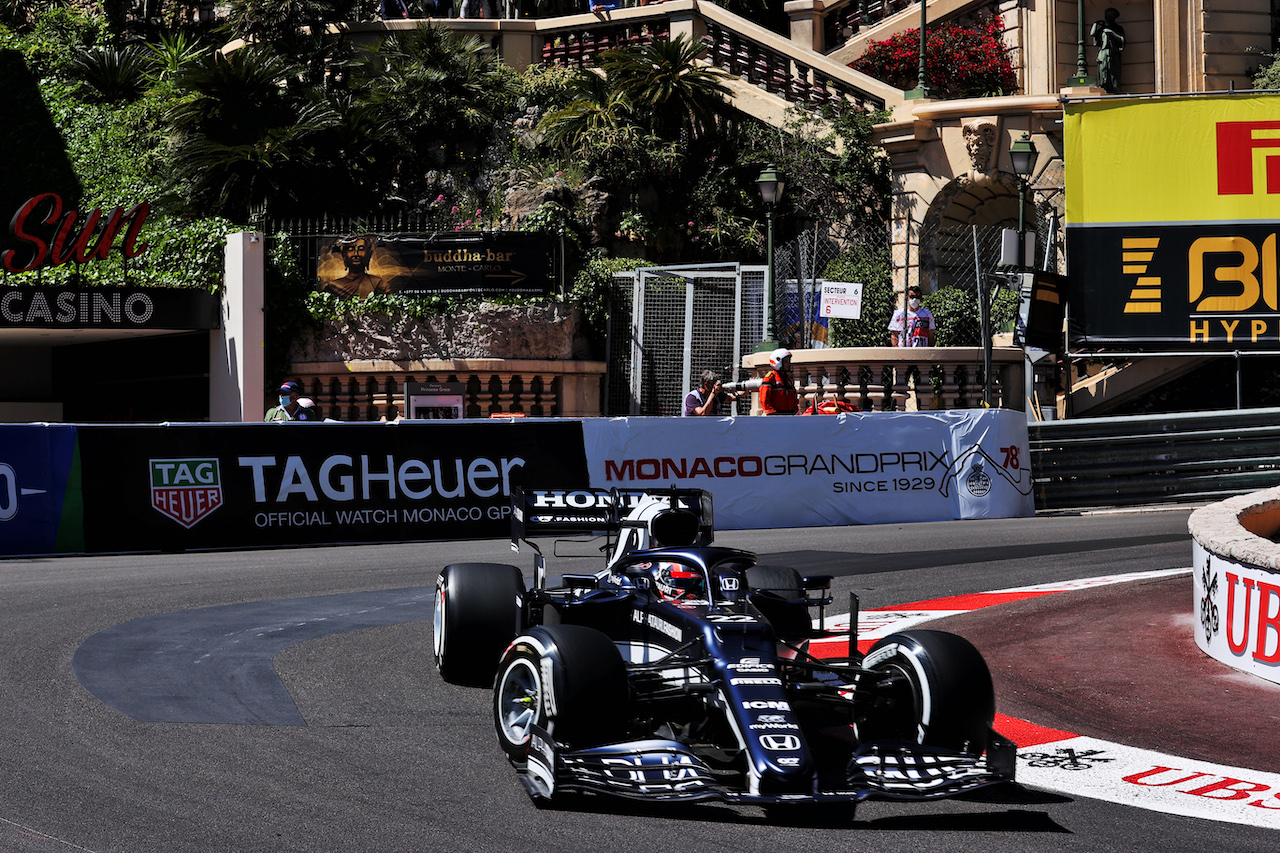 GP MONACO, Yuki Tsunoda (JPN) AlphaTauri AT02.
20.05.2021. Formula 1 World Championship, Rd 5, Monaco Grand Prix, Monte Carlo, Monaco, Practice Day.
- www.xpbimages.com, EMail: requests@xpbimages.com © Copyright: Batchelor / XPB Images