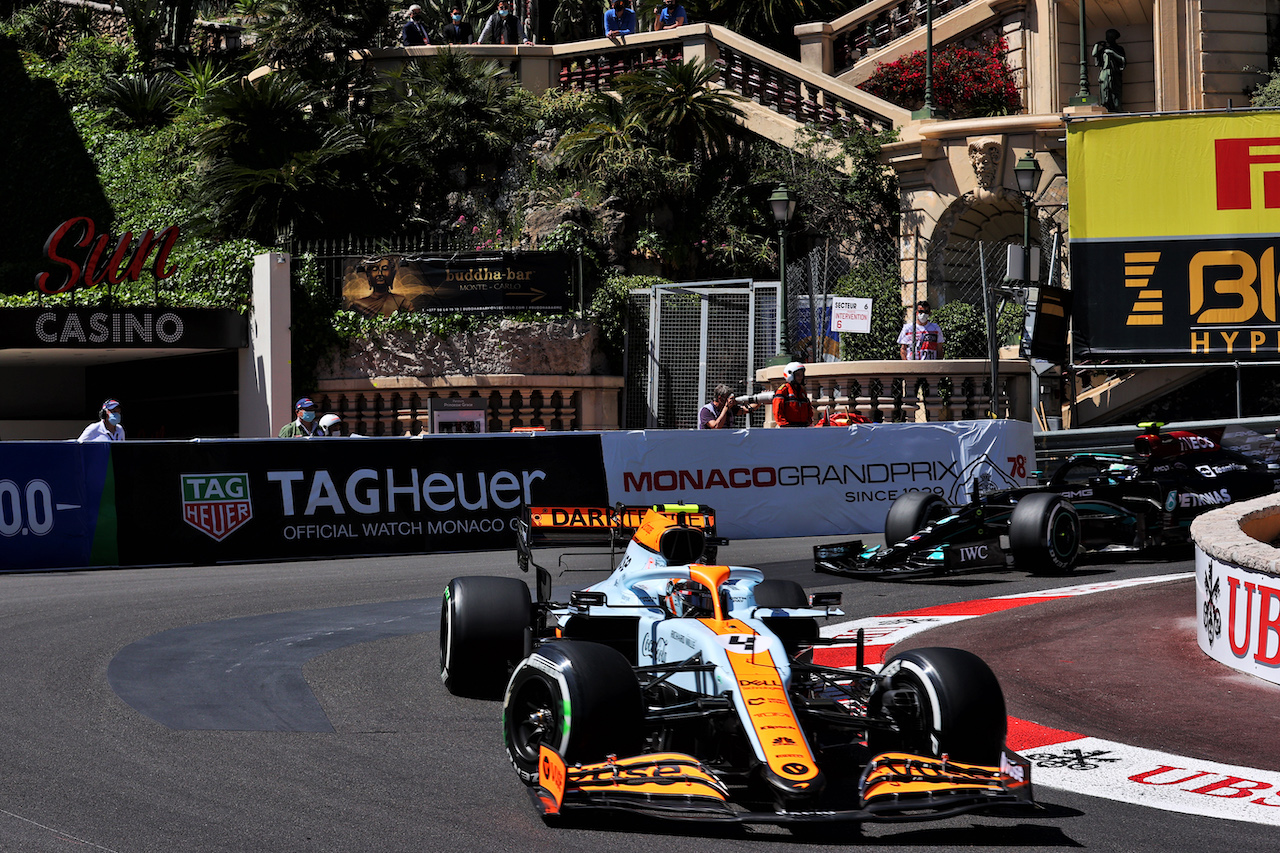 GP MONACO, Lando Norris (GBR) McLaren MCL35M.
20.05.2021. Formula 1 World Championship, Rd 5, Monaco Grand Prix, Monte Carlo, Monaco, Practice Day.
- www.xpbimages.com, EMail: requests@xpbimages.com © Copyright: Batchelor / XPB Images